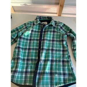 Orvis Classic Collection Plaid Flannel Shacket Women M